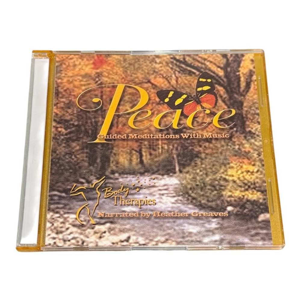 Body Therapies Heather Greaves CD Peace Guided Meditations Relaxation Yellow